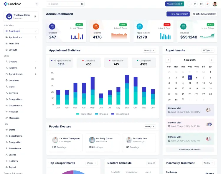 Admin Dashboard