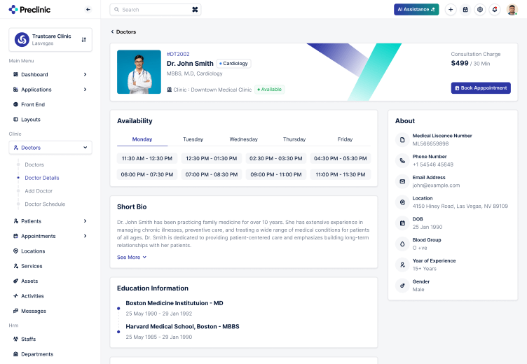 Doctor Details