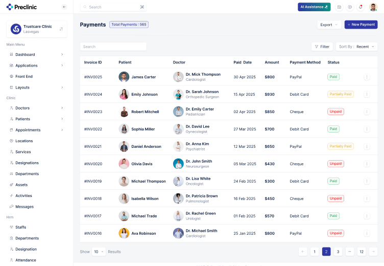 Payments